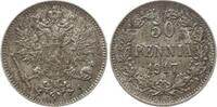 Finnland 50 Penniä Nikolaus II. von Russland, 1894 - 1917 -