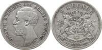 Schweden, Königreich 2 Kronen Oskar II., 1872 - 1907, Typ OCH -