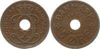 Dänemark, Königreich 5 Öre Christian X., 1912 - 1947 -