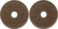 Dänemark, Königreich 5 Öre Christian X., 1912 - 1947 -