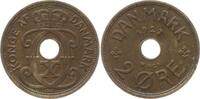Dänemark, Königreich 2 Öre Christian X., 1912 - 1947 -