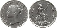 Großbritannien 4 Pence Victoria, 1837 - 1901 -