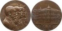 Große Bronzemedaille 1905 Sachsen, Königreich, Stadt Chemnitz v. Lauer, a.d. Filiale der Dresdner Bank, Brb. Dr. Jehnke, Gutmann und Arnstädt Sel...