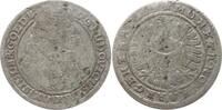 15 Kreuzer 1663 Schlesien-Liegnitz-Brieg Ludwig zu Liegnitz, 1653 - 1663 Fast sehr schön, min. Grünspanbelag