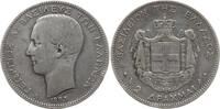Griechenland, Königreich 2 Drachmen Georg I., 1863 - 1913 -