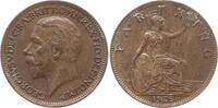 Großbritannien Farthing George V., 1910 - 1936 -