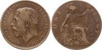 Großbritannien 1 Penny George V., 1910 - 1936 -