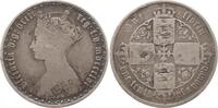Großbritannien Gothic Florin (2 Shillings) Victoria, 1837 - 1901 -
