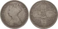 Großbritannien Gothic Florin (2 Shillings) Victoria, 1837 - 1901 -