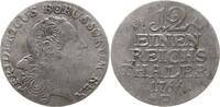Brandenburg-Preußen 1/12 Taler Friedrich II., 1740 - 1786, Breslau -