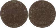 Frankreich, Königreich Cu - Jeton Charles IX., 1560 - 1574, HERCVLE MAIOR ERIT / PIETATE ET IVSTITIA -