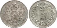 Finnland 25 Penniä Nikolaus II. von Russland, 1894 - 1917 -