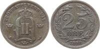 Schweden, Königreich 25 Öre Oskar II., 1872 - 1907 -