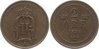 Schweden, Königreich 2 Öre Oskar II., 1872 - 1907 -
