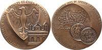 Speyer, Stadt Große Bronzemedaille v. W. Godec, Numis. Ges. Speyer, auf das 30. Süddeutsche Münzsammlertreffen -