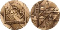 Speyer, Stadt Bronzemedaille v. Victor Huster, Baden-Baden, auf die 1000 Jahrfeier von Speyer -
