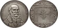 Silbermedaille 1928 Deutschland, Weimarer Republik auf den 150. Geburtstag von Friedrich Ludwig Jahn, 1778 - 1928 Vorzüglich mit feiner Patina