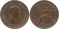Großbritannien 1/2 Penny George III., 1760 - 1820 -