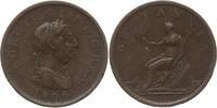 Großbritannien 1/2 Penny George III., 1760 - 1820 -