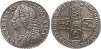 Großbritannien 6 Pence George II., 1727 - 1760 -