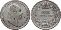 Großbritannien 1 Shilling Wilhelm IV., 1830 - 1837 -