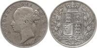 Großbritannien 1/2 Crown (Halfcrown) Victoria, 1837 - 1901 -