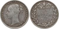 Großbritannien 3 Pence Victoria, 1837 - 1901 -