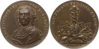 Frankreich, Königreich Bronzemedaille v. S. Garbett, a.d. Friedensverhandlungen durch Kardinal de Fleury, 1653 - 1743 -