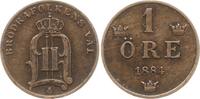 Schweden, Königreich 1 Öre Oskar II., 1872 - 1907 -