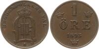 Schweden, Königreich 1 Öre Oskar II., 1872 - 1907 -