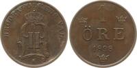 Schweden, Königreich 1 Öre Oskar II., 1872 - 1907 -