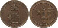 Schweden, Königreich 2 Öre Oskar II., 1872 - 1907 -