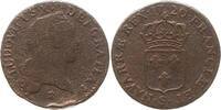 Frankreich, Königreich 1 Sol au buste enfantin Ludwig XV., 1715 - 1774, Reims -