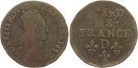 Frankreich, Königreich Liard de France Ludwig XIV., 1643 - 1715, Vimy -