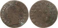 Frankreich, Königreich Double Tournois de Warin Louis XIII., 1610 - 1643, ohne Mzz. (Vienne oder unbekannte Münzstätte) -