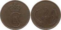 Dänemark, Königreich 5 Öre Christian IX., 1863 - 1906 -