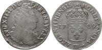 Frankreich, Königreich 44 Sols de Strasbourg Louis XIV., 1643 - 1715, Straßburg -