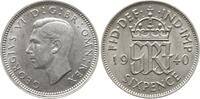 Großbritannien 6 Pence George VI., 1936 - 1952 -