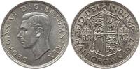 Großbritannien 1/2 Crown George VI., 1936 - 1952 -