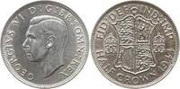 Großbritannien 1/2 Crown George VI., 1936 - 1952 -