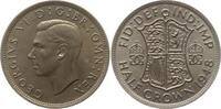 Großbritannien 1/2 Crown George VI., 1936 - 1952 -
