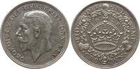Großbritannien 1 Crown George V., 1910 - 1936, Wreath type, Auflage 9034 Stück -