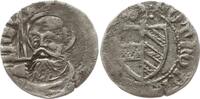 Münster, Bistum Pfennig Potho von Potenstein, Stiftsschild / Paulus mit Schwert -
