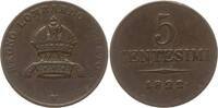 Österreich, Kaiserreich, Kgr. Lombardei-Venetien 5 Centesimi Franz I., 1804/6 - 1835, Venedig -