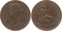 Großbritannien 1/2 Penny Victoria, 1837 - 1901 -