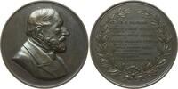 Italien, Königreich, Stadt Florenz Große Bronzemedaille v. L. Gori, a.d. preußischen Offizier und Geodät, Johann Jakob Baeyer, 1794-1885 -