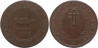 Großbritannien, Königreich, Worcestershire 1 Penny Token George III., 1760 - 1820, Dudley, James Wilkinson Vice Maker -