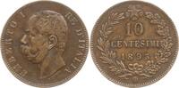 Italien, Königreich 10 Centesimi Umberto I., 1878 - 1900 -
