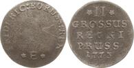 Brandenburg-Preußen Zweigröscher Friedrich II., 1740 - 1786, Königsberg -
