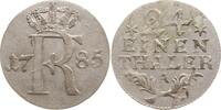 Brandenburg-Preußen 1/24 Taler Friedrich II., 1740 - 1786, Berlin, Sterne neben der Wertzahl -